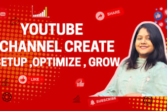 create and set up youtube channel professionally