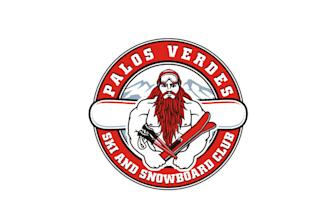 design professional high school ski club logo