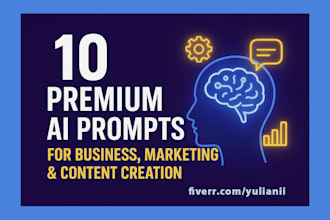 sell 10 high value and repeat use premium ai prompts