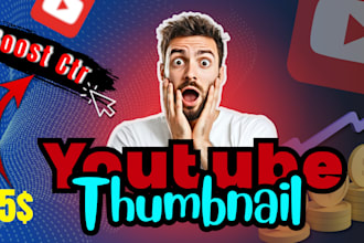 create attractive youtube thumbnails with fast delivery