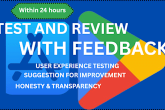 provide a detailed review of your game, website, app or online store