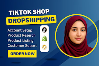 build a tiktok dropshipping store with SEO optimized listings