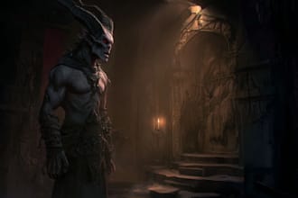 draw dark and medieval fantasy illustrations, and horror art