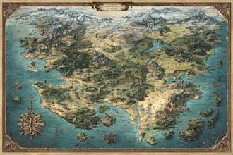 create detailed fantasy maps for your world or game
