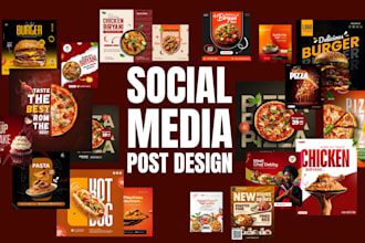 design professional facebook ad creatives and social media posts