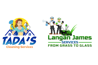 do modern cleaning and maintenance logo design