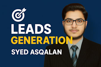 do lead generation data entry professionally