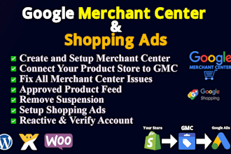 fix google merchant center suspension, misrepresentation and shopping ads
