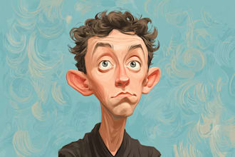 create bighead cartoon caricature from your photo