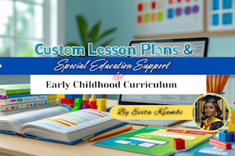 do lesson plans and handle special education research writing