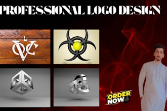 unique, minimalist logo design by a pro graphic designer