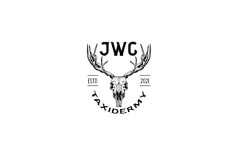 design wonderful new taxidermy business logo