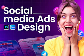 do social media ads design facebook ads post instagram post crousel design