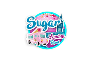 design sustainability ice cream dessert logo