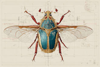 draw a scientific illustration