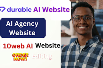 create a 10web ai and durable ai website for you