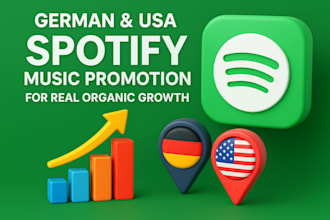 german usa spotify music promotion to real audience for organic growth
