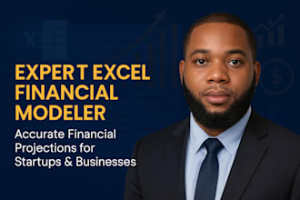do excel financial modeling, build excel financial model, financial projections