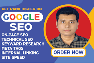 on page SEO, web 2 and keyword optimization for ranking