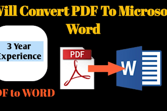 convert PDF to word