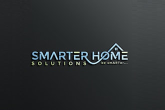 design smart home technology company logo