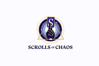 design captivating a logo for hilarious party game