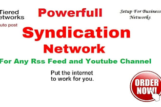 create autoposting content syndication service for your website rss feed or yt