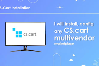 install and config any cs cart multivendor marketplace