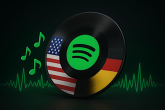organic spotify promotion USA germany boost streams