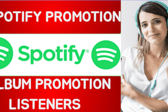 do spotify album promotion spotify promotion listeners followers stresm