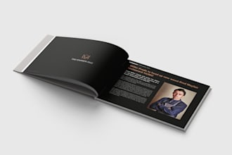 design a coffee table book, recipe book, and photo travel book