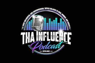 create awesome and gorgeous podcast logo design