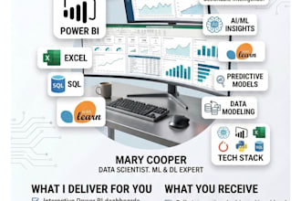 build powerful data analytics dashboards and business intelligence