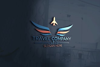 do professional business super travel logo design
