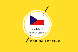 build czech forum backlinks cz czech republic