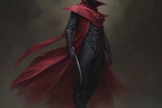 draw dark, horror, metal art illustration