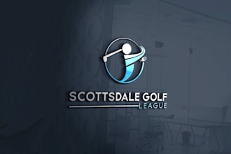 design golf, sports team, brand logo in 24 hours