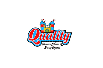 design outstanding bounce house rental logo