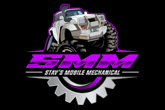 design unique automotive logo