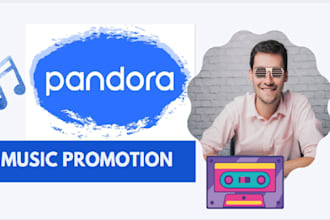 premium pandora music promotion playlist placements streams and artist growth