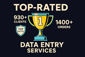 do accurate data entry