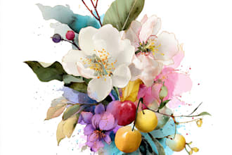 draw botanical and animal designs and patterns for you