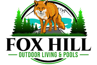 make a awesome fox logo for you with new concept