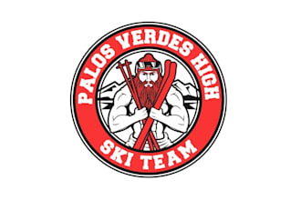 design amazing high school ski club logo