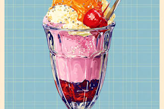 make a design food pop art of your food pop art