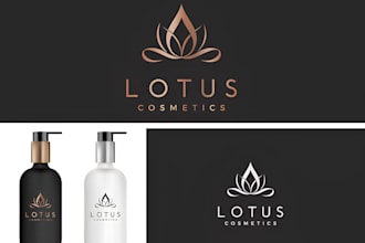 design luxury logo for fragrance beauty and cosmetic brand