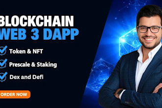 develop blockchain applications and smart contracts