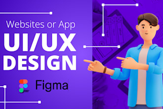 do figma design, figma website design, website ui ux