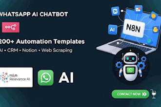 build advance ai chatbot n8n whatsapp chatbot discordchatbot