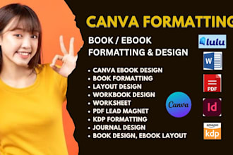 edit, format, kindle ebook, book formatting design, canva ebook, kdp upload